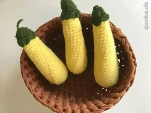 Zucchini gehäkelt Gemüse 