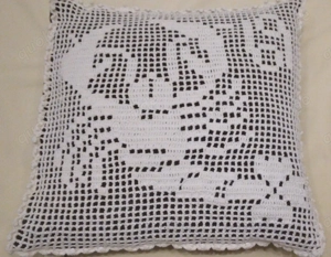 4 Dekokissen mit Sternzeichen, edle Handarbeit, je  Bild 5