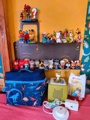 Toniebox incl 37 Tonies und Zubehör  Tonies Bundle