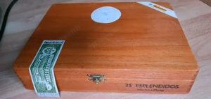 Kiste Holz Box Esplendidos Kuba Cuba Humidor Churchill long