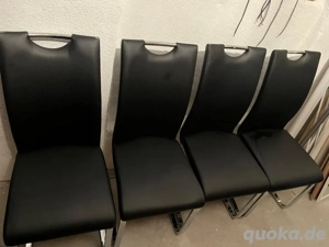 Stühle Esszimmer schwarz 