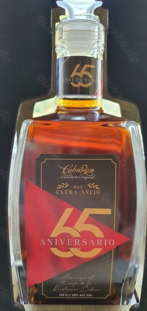  Kuba Rum Cuban Premium Ron Extra Anejo 65 Years Anniversary Cuba limited Edition RAR RARE Collector