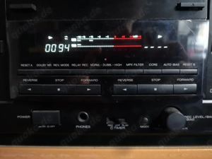 KENWOOD KX-W6080 Stereo Double Cassette Deck  Bild 2