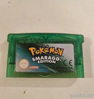 Pokemon Smaragd Nintendo Gameboy Advance 