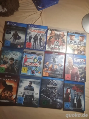    Blu-ray, HD DVD & PS3 PS4 Spiele Sammlung   Filme + Games Paket