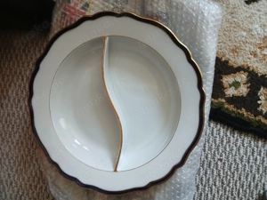 Meissen Teller Platz Teller mit Unterteilung und Bratenteller