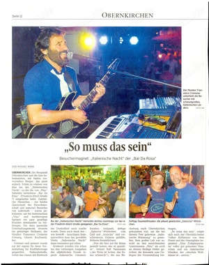 italienische live Musik 