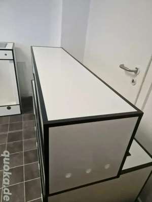 Neues Kunststoff Terrarium weiß in 134x35x37,5 Bild 2