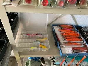 Angelzubehör sortiert