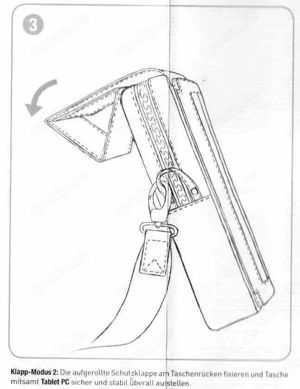 I-Pad  Tablet Hülle Cover Entertainbag - Multifunktional NEU + OVP Bild 8