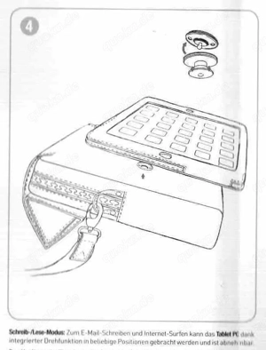 I-Pad  Tablet Hülle Cover Entertainbag - Multifunktional NEU + OVP Bild 9