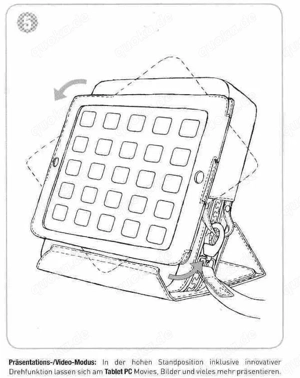 I-Pad  Tablet Hülle Cover Entertainbag - Multifunktional NEU + OVP Bild 10