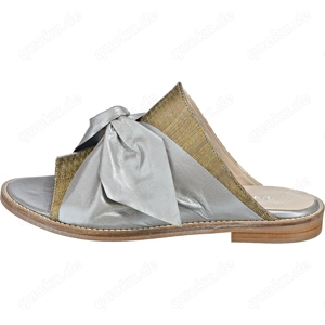 TAPODTS Florina - Pantoletten - goldfarbig Gr. 38 - NEU + OVP Bild 4