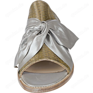 TAPODTS Florina - Pantoletten - goldfarbig Gr. 38 - NEU + OVP Bild 6