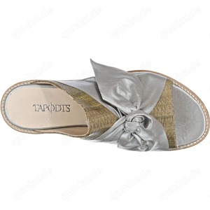 TAPODTS Florina - Pantoletten - goldfarbig Gr. 38 - NEU + OVP Bild 3