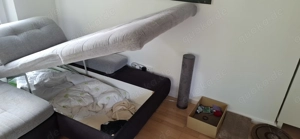 Sofa mit Schlaffunktion und Bettkasten zu verschenken 