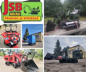 Lader Bagger Dumper - NEU 2025 - Direkt vom Hersteller JSB