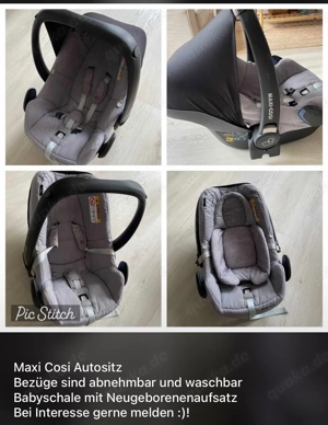 Maxi-Cosi Babyschale mit Neugeboreneneinsatz