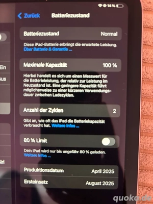 Verkaufe ipad mini (A17 pro) Bild 3 Verkaufe ipad mini (A17 pro) Bild 3