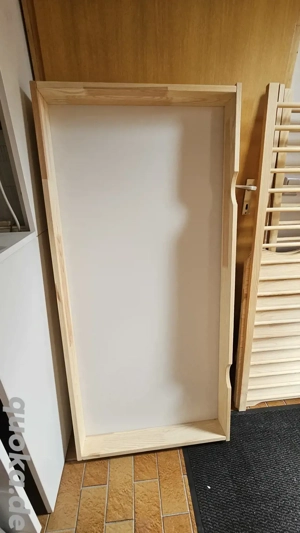 Baby Kleinkind - Bett aus Holz Bild 4