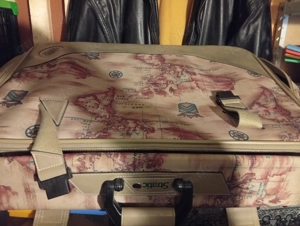 Koffer mit stabilen rollen