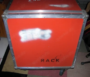 Verkaufe 19"Rack mit 11 HE Double-Door Flightcase mit Shockmount & Blue-Wheels  Bild 7