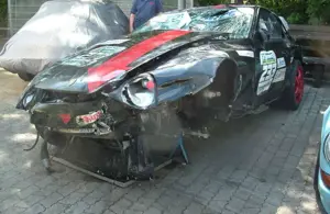 Porsche 968 CS  Rennwagen + Ersatzkarosserie Bild 3