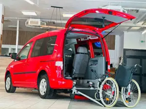 Volkswagen Caddy 1,6-Behindertengerecht-Rampe