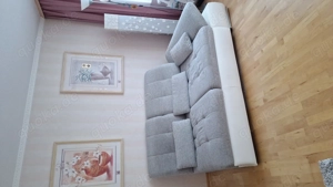 Großes Sofa mit Bettfunktion 3.05m lang zu verschenken 