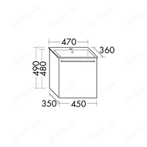 Waschtischset Format