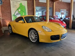 Porsche Cayman S* 6- GANG* SPEED GELB, MOTOR 1.000 KM*