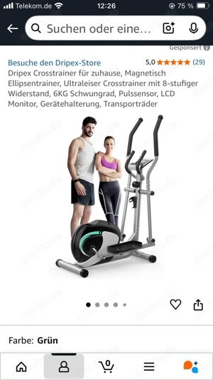 Crosstrainer, gebraucht