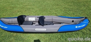 Schlauchboot; Kajak Sevylor Sirocco Pro mit Zubehör