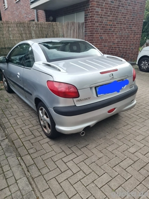 Peugeot cabrio 206 cc Tüv bis 12.2026 Top fahr ohne Probleme 