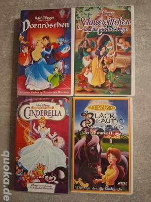 Walt Disney Kinder VHS Cassetten 