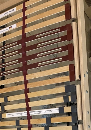 Bettenroste verfahrbar 2 Stück 80x200cm  für ein Bett von 160x200 geeignet NP 1000 mit RECHNUNG