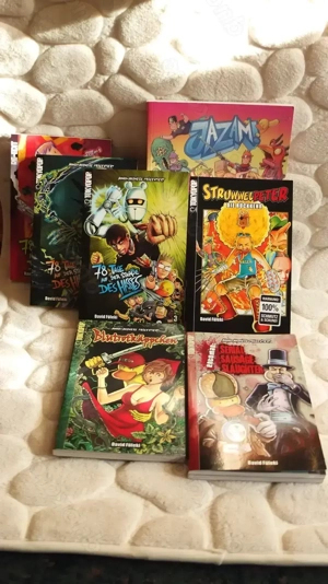 David Füleki - Entoman * Jazam * Struwwelpeter Sammlung Manga Comic