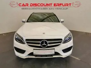 Mercedes-Benz C 220 d T AMG Line 4Matic-Panodach-Standheizung-Leder-LE