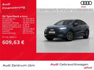 Audi Q4 e-tron Q4 Sportback 45 e-tron qu S-Line 20 AHK HuD PANO