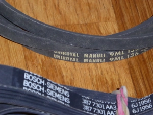 Diverse Keilrippenriemen Keilriemen für Waschmaschinen Trockner MIELE SIEMENS und andere Bild 2 Diverse Keilrippenriemen Keilriemen für Waschmaschinen Trockner MIELE SIEMENS und andere Bild 2