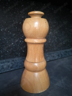 WMF Naturholz Pfeffermühle mit Keramik Mahlwerk 16,5cm groß Bild 2