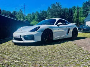 Porsche Cayman GT4*1.Hd*Dt.Fzg*Approved neu*Klappe*Sammler*Navi*