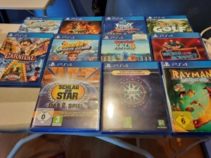 PS 4 mit 11 Spielen