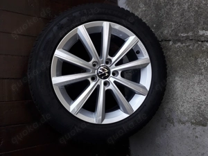 Winterräder VW T-Roc, 17" Merano-Felgen, Michelin Alpin 5, DOT 4523