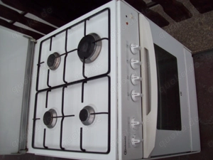 Top Gasherd Kochfeld Gas Selten 60x60x88CM Backofen Strom 220V Umluft Grill Herd  FP:159,- Bild 2