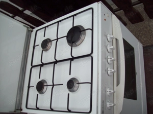 Top Gasherd Kochfeld Gas Selten 60x60x88CM Backofen Strom 220V Umluft Grill Herd  FP:159,- Bild 4