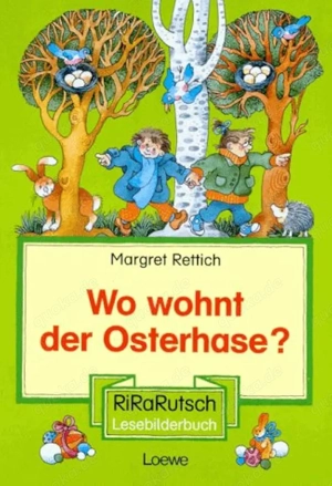 Bilderbuch, wo wohnt der Osterhase, zu verschenken
