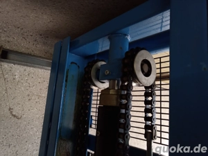 Hochhubwagen 3m, 1 to, manuell, sehr robust mit 320 kg Leergewicht, neuwertig Bild 7