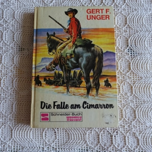 Vintage - Schneider-Buch, Die Falle am Cimarron, 1971, Western