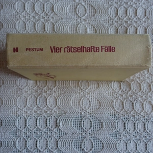 Vintage - Schneider - Buch - Vier rätselhäfte Fälle, Sammelband, 1977 Bild 3